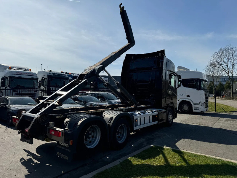Camião polibenne Scania R580 V8 6X2 VDL HOOK 20T RETARDER EURO 6 2 UNITS: foto 8