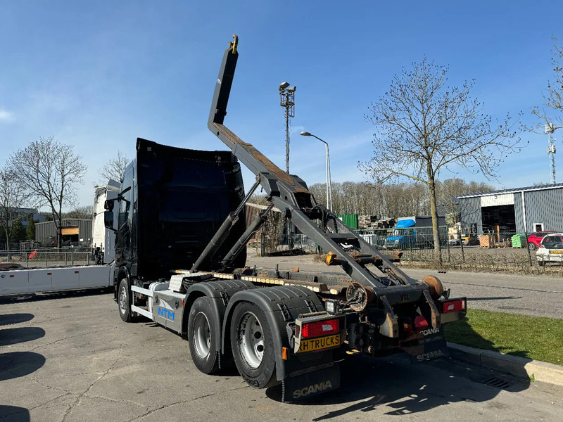 Camião polibenne Scania R580 V8 6X2 VDL HOOK 20T RETARDER EURO 6 2 UNITS: foto 10