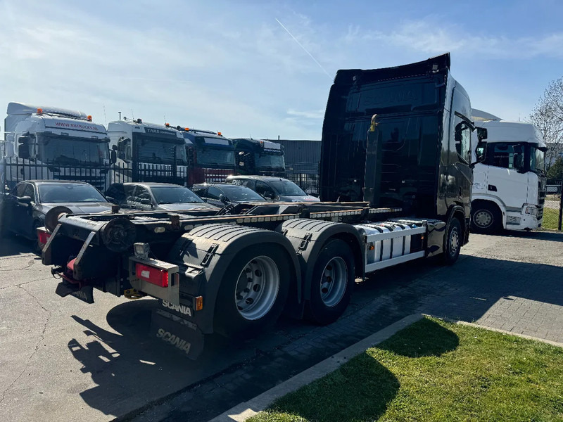Camião polibenne Scania R580 V8 6X2 VDL HOOK 20T RETARDER EURO 6 2 UNITS: foto 17