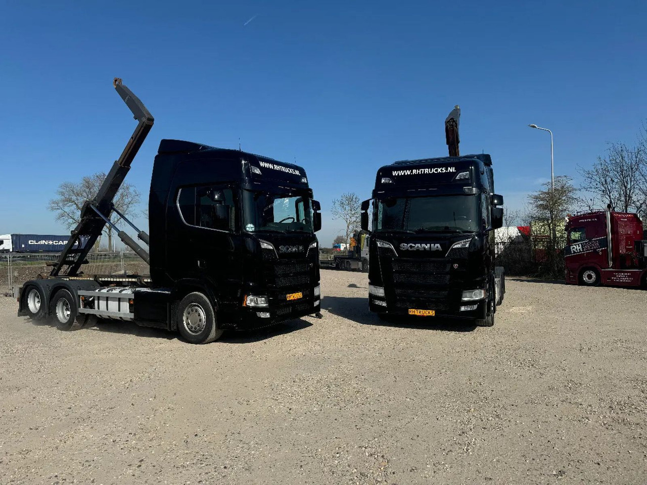 Scania R580 V8 NGS 6X2 EURO 6 VDL 20T HOOK - Camião polibenne: foto 2 Scania R580 V8 NGS 6X2 EURO 6 VDL 20T HOOK - Camião polibenne: foto 2