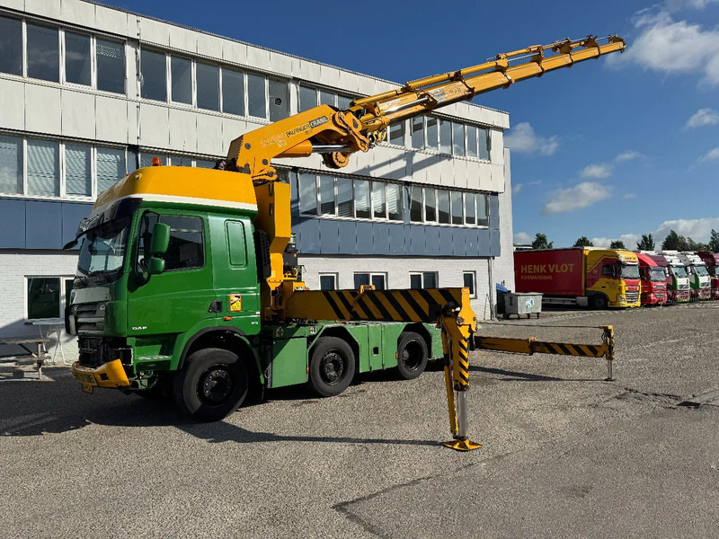 DAF CF 85.410 8X2 EURO 5 PALFINGER PK100002 + REMOTE CONTROL TÜV TILL 01-2026 - Tractor: foto 1 DAF CF 85.410 8X2 EURO 5 PALFINGER PK100002 + REMOTE CONTROL TÜV TILL 01-2026 - Tractor: foto 1