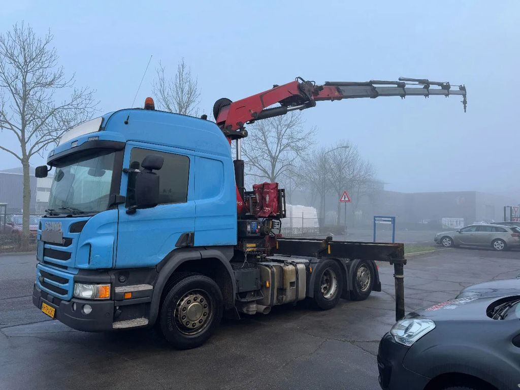 Scania P450 6X2 - EURO 6 + HMF 2620-K5 + REMOTE + LIFT - Tractor: foto 2 Scania P450 6X2 - EURO 6 + HMF 2620-K5 + REMOTE + LIFT - Tractor: foto 2