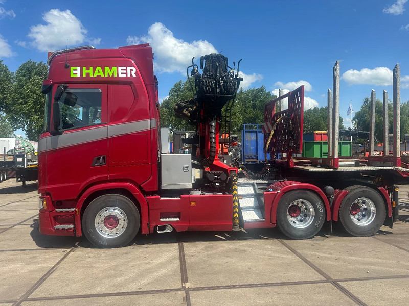 Scania S650 V8, EPSILON S290 Z 96. DOLL TRAILER 2 AXLE FORCED STEERING, 4,5 M EXTENDABLE, APK 04-2026 - Tractor: foto 3 Scania S650 V8, EPSILON S290 Z 96. DOLL TRAILER 2 AXLE FORCED STEERING, 4,5 M EXTENDABLE, APK 04-2026 - Tractor: foto 3