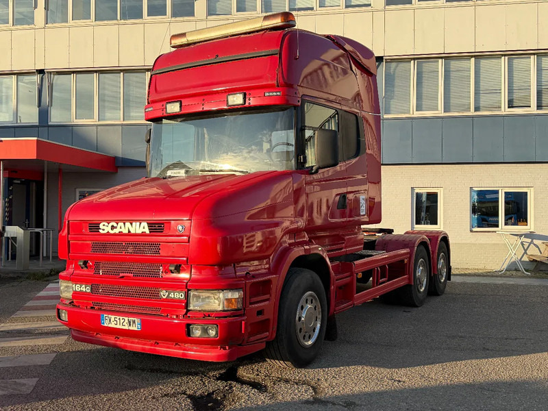 Scania T164-480 V8 6X4 + RETARDER - FULL STEEL SUSP. - BIG AXLES - EURO 3 - Tractor: foto 1 Scania T164-480 V8 6X4 + RETARDER - FULL STEEL SUSP. - BIG AXLES - EURO 3 - Tractor: foto 1