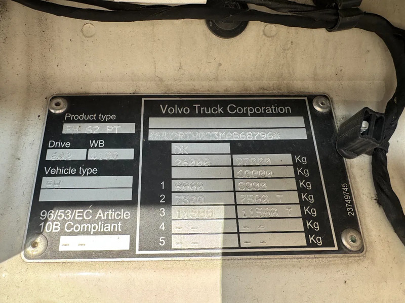 Tractor Volvo FH 460 6X2 EURO 6 CHASSIS 2021 STEERING AXLE SKIRTS: foto 10 Tractor Volvo FH 460 6X2 EURO 6 CHASSIS 2021 STEERING AXLE SKIRTS: foto 10