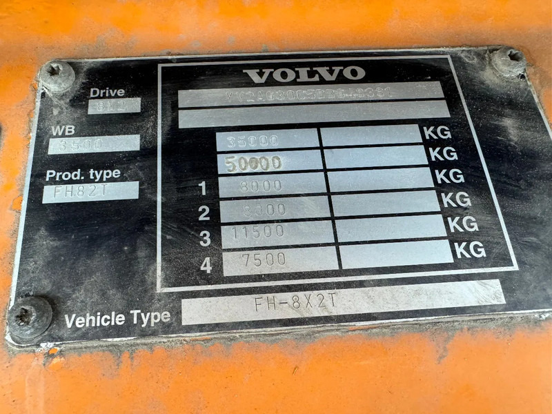 Tractor Volvo FH 500 8X2 - EURO 5 + LIFT/STEERING AXLE + TÜV 09-2025: foto 18