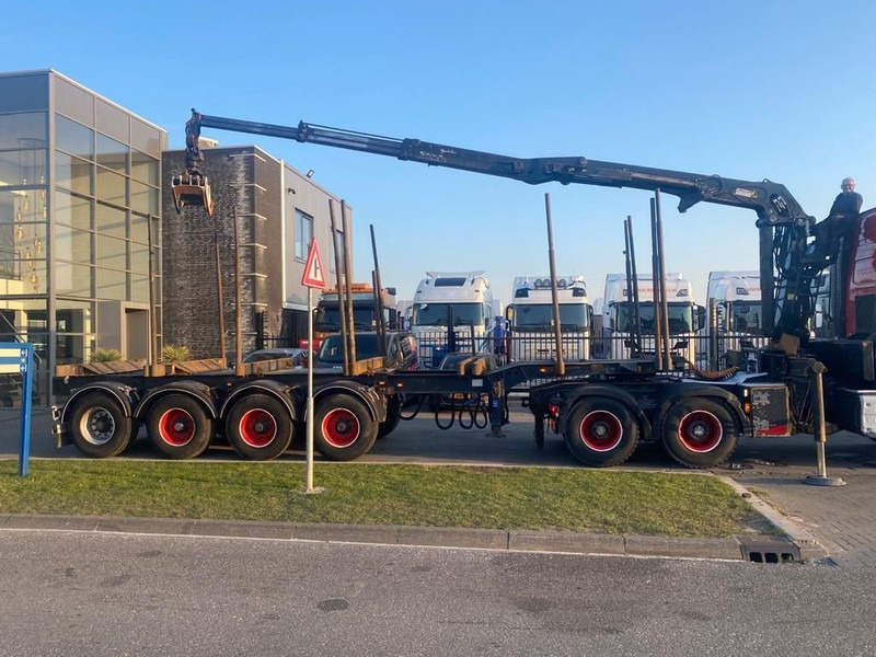 Tractor Volvo FH 540 6X4 EURO 6 + EPSILON S260Z96 + TRAILER 4 AXLE DOLL: foto 6