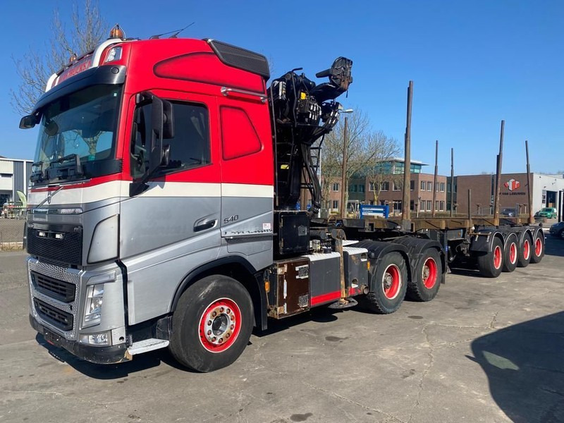 Tractor Volvo FH 540 6X4 EURO 6 + EPSILON S260Z96 + TRAILER 4 AXLE DOLL: foto 7
