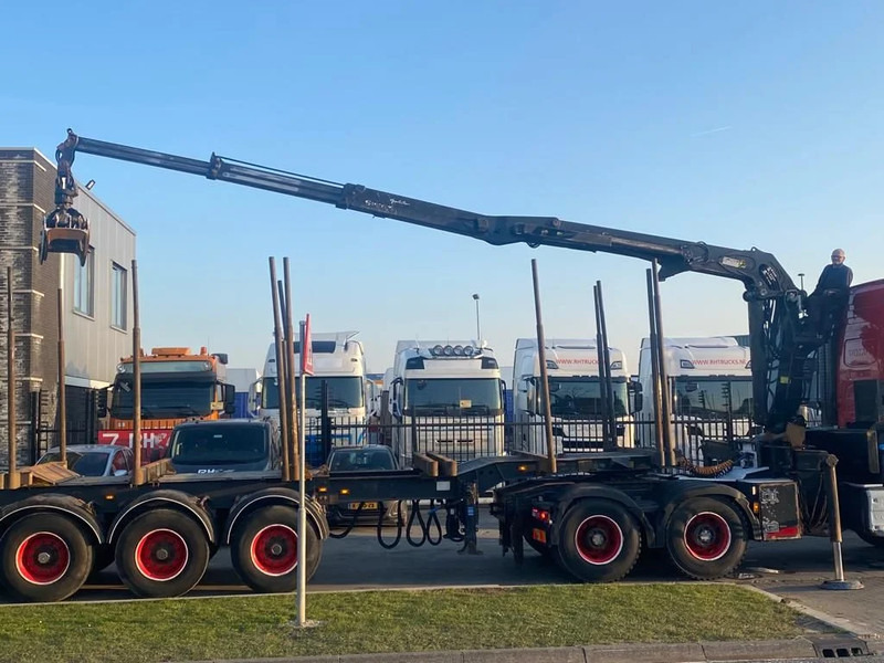 Volvo FH 540 6X4 EURO 6 + EPSILON S260Z96 + TRAILER 4 AXLE DOLL - Camião de transporte de madeira, Camião grua: foto 5 Volvo FH 540 6X4 EURO 6 + EPSILON S260Z96 + TRAILER 4 AXLE DOLL - Camião de transporte de madeira, Camião grua: foto 5