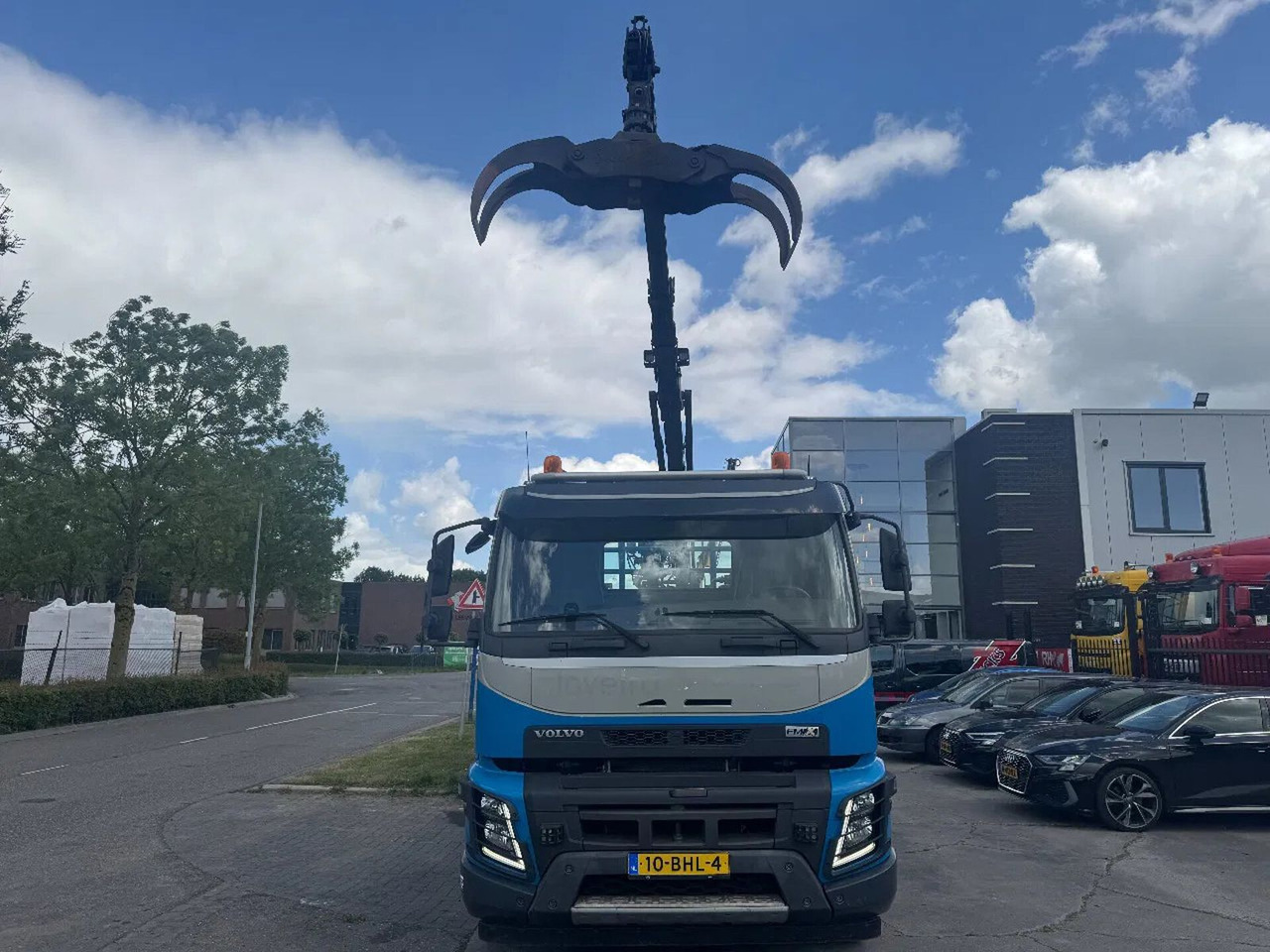 Volvo FMX 460 10X4 HIAB J2640ZT + HULTDINS GRIJPER HUB - Camião de caixa aberta/ Plataforma, Camião grua: foto 2 Volvo FMX 460 10X4 HIAB J2640ZT + HULTDINS GRIJPER HUB - Camião de caixa aberta/ Plataforma, Camião grua: foto 2