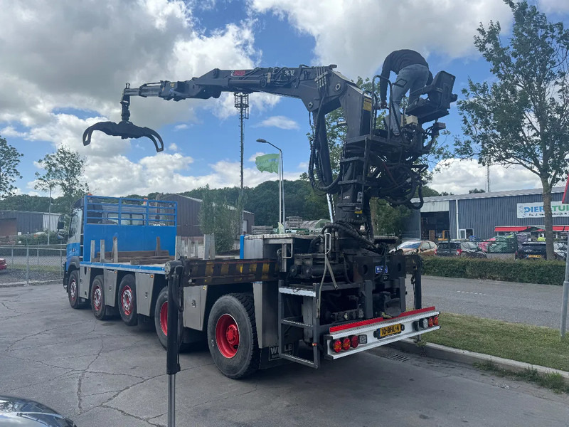 Volvo FMX 460 10X4 HIAB J2640ZT + HULTDINS GRIJPER HUB REDUCTION - Camião de caixa aberta/ Plataforma, Camião grua: foto 5 Volvo FMX 460 10X4 HIAB J2640ZT + HULTDINS GRIJPER HUB REDUCTION - Camião de caixa aberta/ Plataforma, Camião grua: foto 5