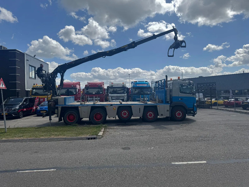Volvo FMX 460 10X4 HIAB J2640ZT + HULTDINS GRIJPER HUB REDUCTION - Camião de caixa aberta/ Plataforma, Camião grua: foto 4 Volvo FMX 460 10X4 HIAB J2640ZT + HULTDINS GRIJPER HUB REDUCTION - Camião de caixa aberta/ Plataforma, Camião grua: foto 4