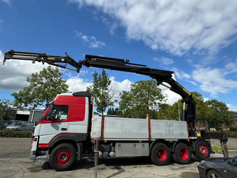 Volvo FMX 460 8X4 PALFINGER PK53002 + FLY JIP AN REMOTE CONTROLE, LAST AXEL STEERING - Camião grua: foto 2 Volvo FMX 460 8X4 PALFINGER PK53002 + FLY JIP AN REMOTE CONTROLE, LAST AXEL STEERING - Camião grua: foto 2