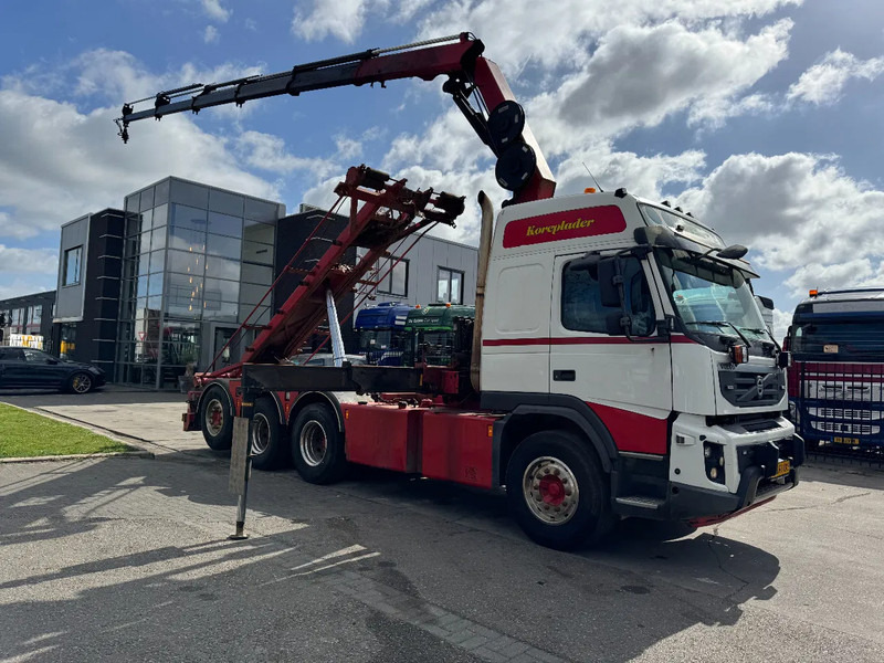 Volvo FMX 500 8X4 - EURO 5 + HMF 2420-K5 + REMOTE + CABLELIFT TIPPER - Camião com sistema de cabo, Camião grua: foto 2 Volvo FMX 500 8X4 - EURO 5 + HMF 2420-K5 + REMOTE + CABLELIFT TIPPER - Camião com sistema de cabo, Camião grua: foto 2