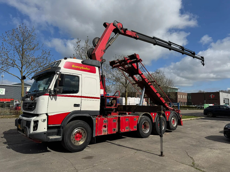 Volvo FMX 500 8X4 - EURO 5 + HMF 2420-K5 + REMOTE + CABLELIFT TIPPER - Camião com sistema de cabo, Camião grua: foto 1 Volvo FMX 500 8X4 - EURO 5 + HMF 2420-K5 + REMOTE + CABLELIFT TIPPER - Camião com sistema de cabo, Camião grua: foto 1