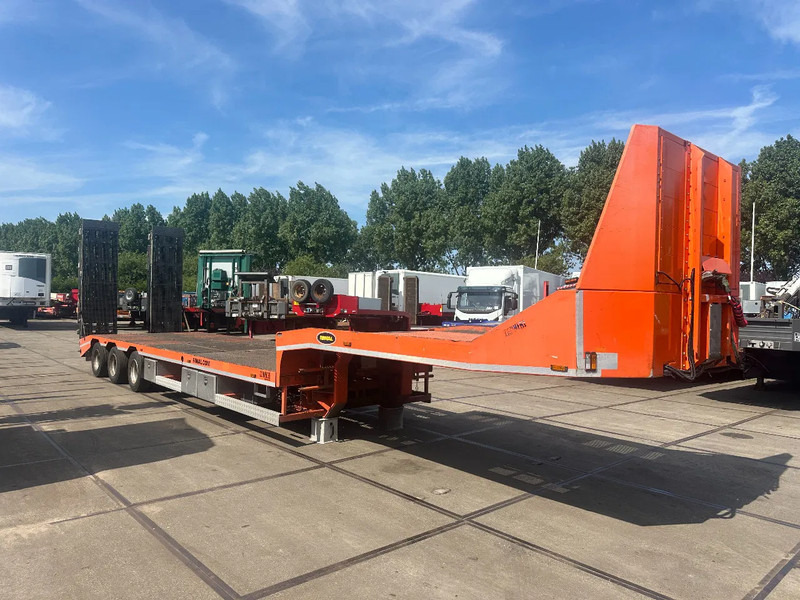Zanner STL 45, 2 AXLE FORCED STEERING,LIFTING DECK, REMOTE CONTROL, WINCH, DUBBLE HYDRAULIC RAMPS - Semi-reboque baixa: foto 2 Zanner STL 45, 2 AXLE FORCED STEERING,LIFTING DECK, REMOTE CONTROL, WINCH, DUBBLE HYDRAULIC RAMPS - Semi-reboque baixa: foto 2
