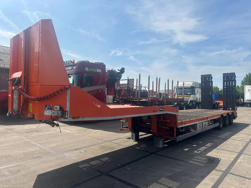 Zanner STL 45, 2 AXLE FORCED STEERING,LIFTING DECK, REMOTE CONTROL, WINCH, DUBBLE HYDRAULIC RAMPS - Semi-reboque baixa: foto 1 Zanner STL 45, 2 AXLE FORCED STEERING,LIFTING DECK, REMOTE CONTROL, WINCH, DUBBLE HYDRAULIC RAMPS - Semi-reboque baixa: foto 1
