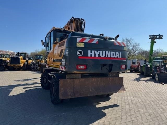 Escavadeira de rodas Hyundai HW 210: foto 10
