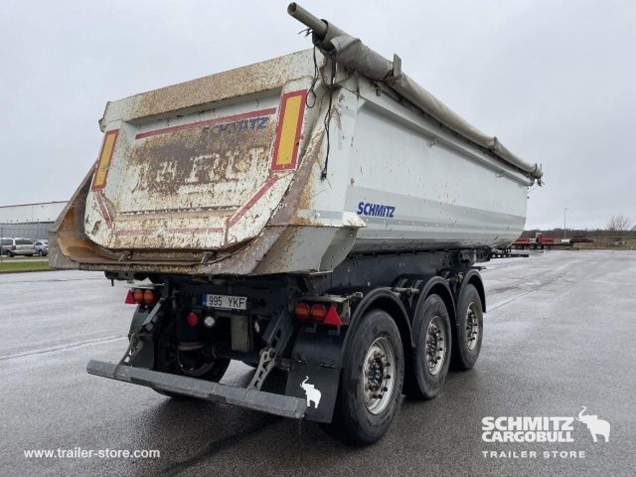 SCHMITZ Tipper Steel half pipe body 24m³ - Semi-reboque basculante: foto 5 SCHMITZ Tipper Steel half pipe body 24m³ - Semi-reboque basculante: foto 5