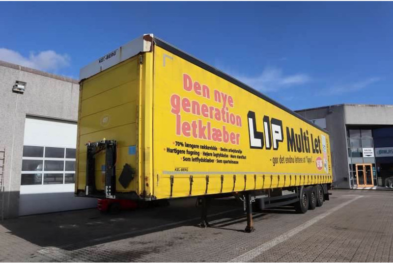 KEL-BERG 34 pl. Curtainsider/Planenauflieger/Gardintrailer - Semi-reboque de lona: foto 1 KEL-BERG 34 pl. Curtainsider/Planenauflieger/Gardintrailer - Semi-reboque de lona: foto 1