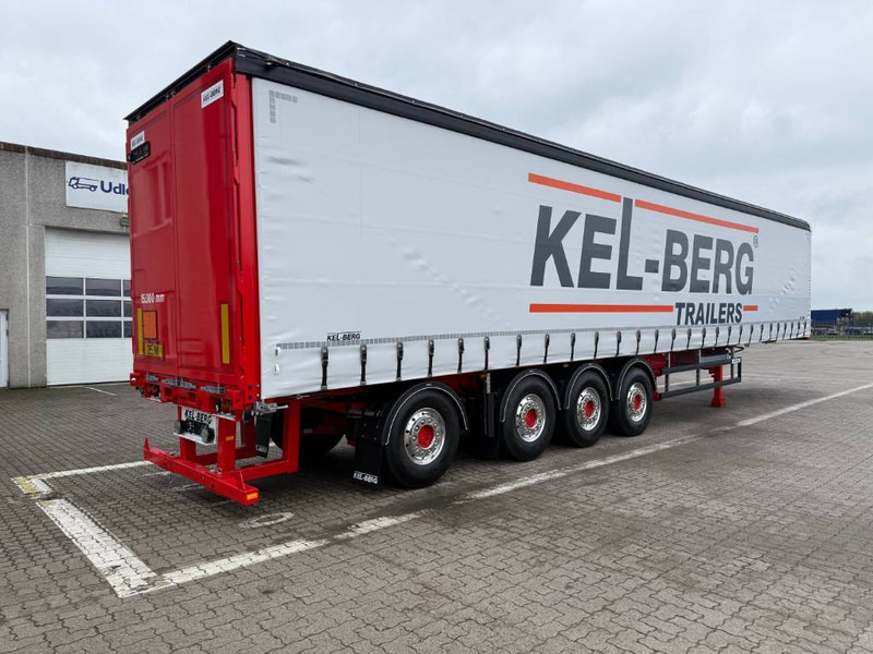KEL-BERG 4-axle Curtainsider/Planenauflieger/Gardintrailer - Semi-reboque de lona: foto 3 KEL-BERG 4-axle Curtainsider/Planenauflieger/Gardintrailer - Semi-reboque de lona: foto 3