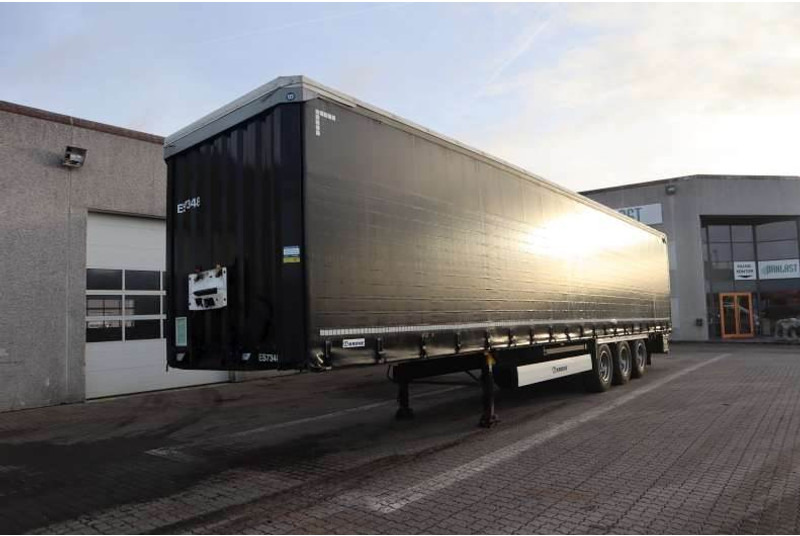 Krone 34 pl. Curtainsider/Planenauflieger/Gardintrailer - Semi-reboque de lona: foto 1 Krone 34 pl. Curtainsider/Planenauflieger/Gardintrailer - Semi-reboque de lona: foto 1