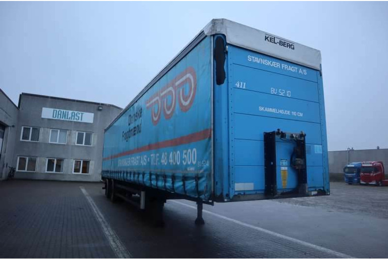 KEL-BERG 34 pl. Curtainsider/Planenauflieger/Gardintrailer - Semi-reboque: foto 2 KEL-BERG 34 pl. Curtainsider/Planenauflieger/Gardintrailer - Semi-reboque: foto 2
