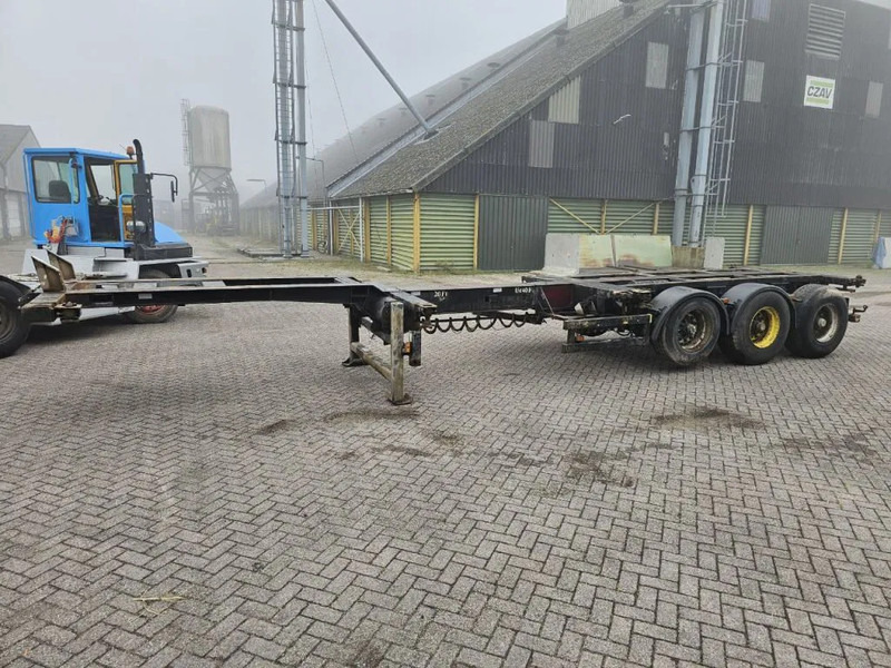 Semi-reboque transportador de contêineres/ Caixa móvel Broshuis MFCC Multi - Lifting axle - 2x20FT / 40FTHC / 45FTHC: foto 7