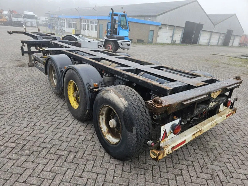 Semi-reboque transportador de contêineres/ Caixa móvel Broshuis MFCC Multi - Lifting axle - 2x20FT / 40FTHC / 45FTHC: foto 6