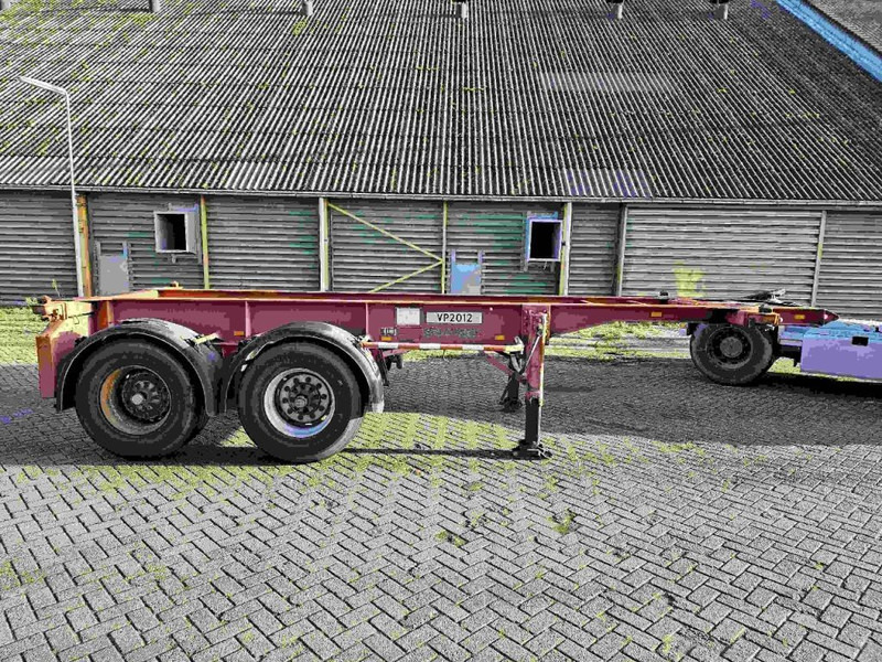 Contar 20FT - BPW - DRUM - Steelspring - Semi-reboque transportador de contêineres/ Caixa móvel: foto 4 Contar 20FT - BPW - DRUM - Steelspring - Semi-reboque transportador de contêineres/ Caixa móvel: foto 4