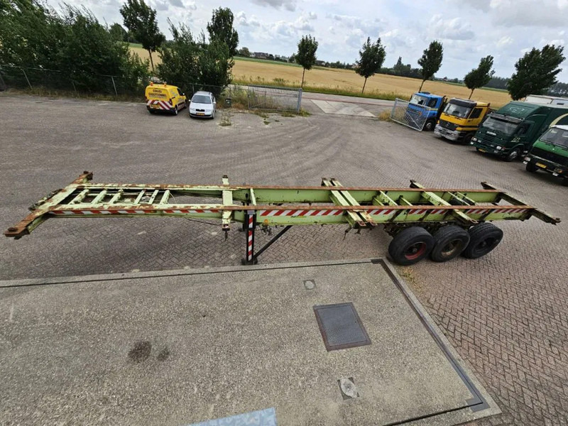 Fruehauf Steelspring - Drumbrakes - Semi-reboque transportador de contêineres/ Caixa móvel: foto 2 Fruehauf Steelspring - Drumbrakes - Semi-reboque transportador de contêineres/ Caixa móvel: foto 2