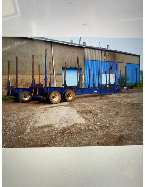 Nooteboom 12x STEELSRING - DRUMBRAKES - DOUBLE TIRES - Semi-reboque transporte de madeira: foto 1 Nooteboom 12x STEELSRING - DRUMBRAKES - DOUBLE TIRES - Semi-reboque transporte de madeira: foto 1