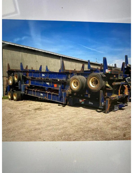 Nooteboom 12x STEELSRING - DRUMBRAKES - DOUBLE TIRES - Semi-reboque transporte de madeira: foto 2 Nooteboom 12x STEELSRING - DRUMBRAKES - DOUBLE TIRES - Semi-reboque transporte de madeira: foto 2