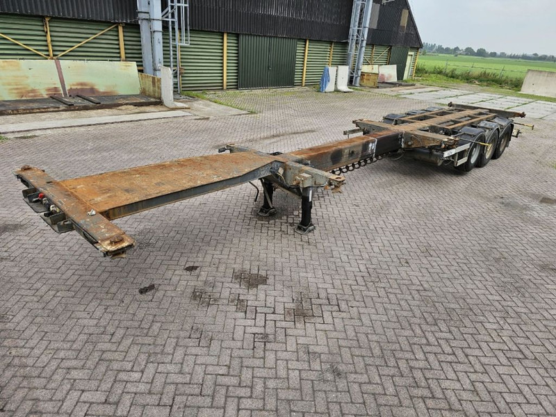 Pacton MFCC Multi - Lifting axle - 2x20FT / 40FTHC / 45FTHC - Semi-reboque transportador de contêineres/ Caixa móvel: foto 2 Pacton MFCC Multi - Lifting axle - 2x20FT / 40FTHC / 45FTHC - Semi-reboque transportador de contêineres/ Caixa móvel: foto 2
