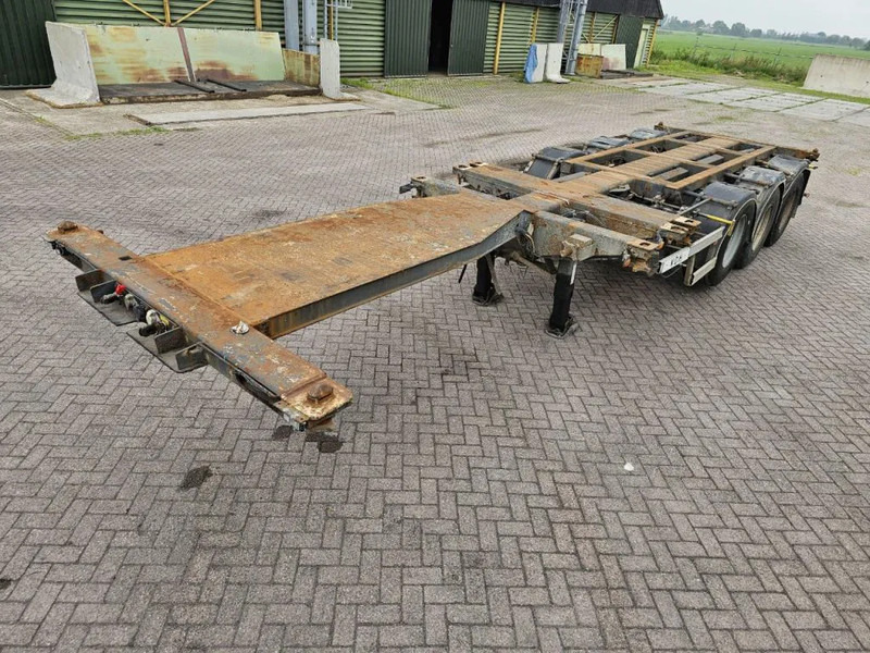 Pacton MFCC Multi - Lifting axle - 2x20FT / 40FTHC / 45FTHC - Semi-reboque transportador de contêineres/ Caixa móvel: foto 1 Pacton MFCC Multi - Lifting axle - 2x20FT / 40FTHC / 45FTHC - Semi-reboque transportador de contêineres/ Caixa móvel: foto 1