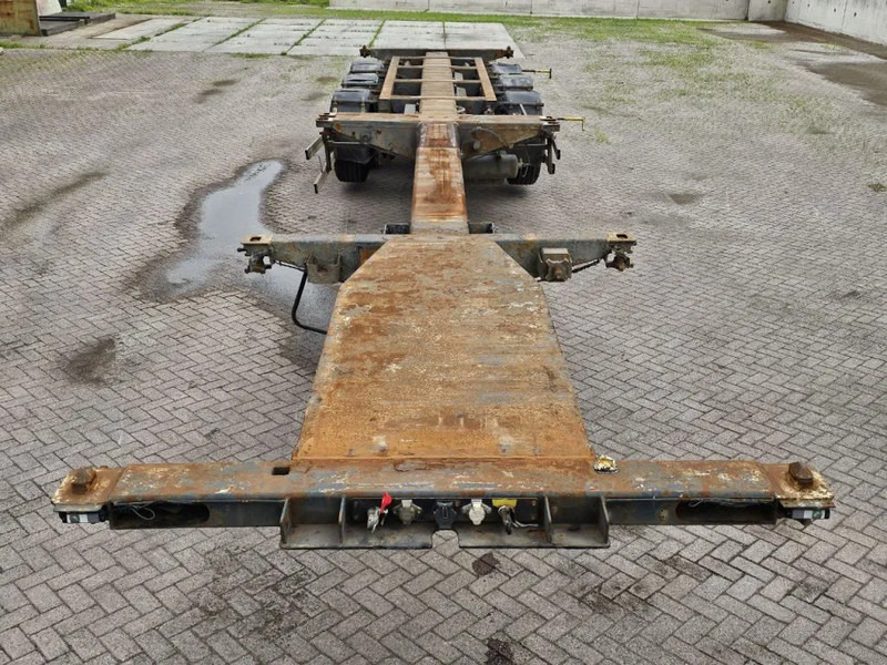 Pacton MFCC Multi - Lifting axle - 2x20FT / 40FTHC / 45FTHC - Semi-reboque transportador de contêineres/ Caixa móvel: foto 3 Pacton MFCC Multi - Lifting axle - 2x20FT / 40FTHC / 45FTHC - Semi-reboque transportador de contêineres/ Caixa móvel: foto 3