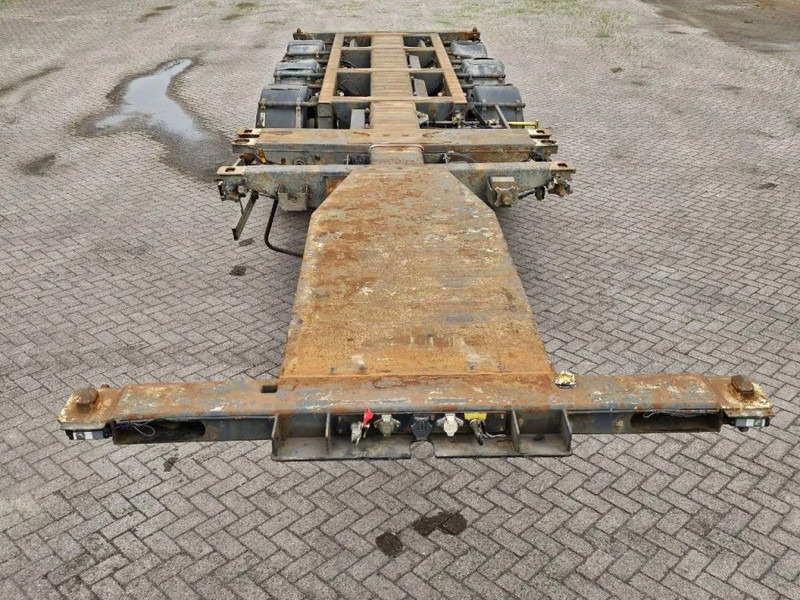 Pacton MFCC Multi - Lifting axle - 2x20FT / 40FTHC / 45FTHC - Semi-reboque transportador de contêineres/ Caixa móvel: foto 4 Pacton MFCC Multi - Lifting axle - 2x20FT / 40FTHC / 45FTHC - Semi-reboque transportador de contêineres/ Caixa móvel: foto 4