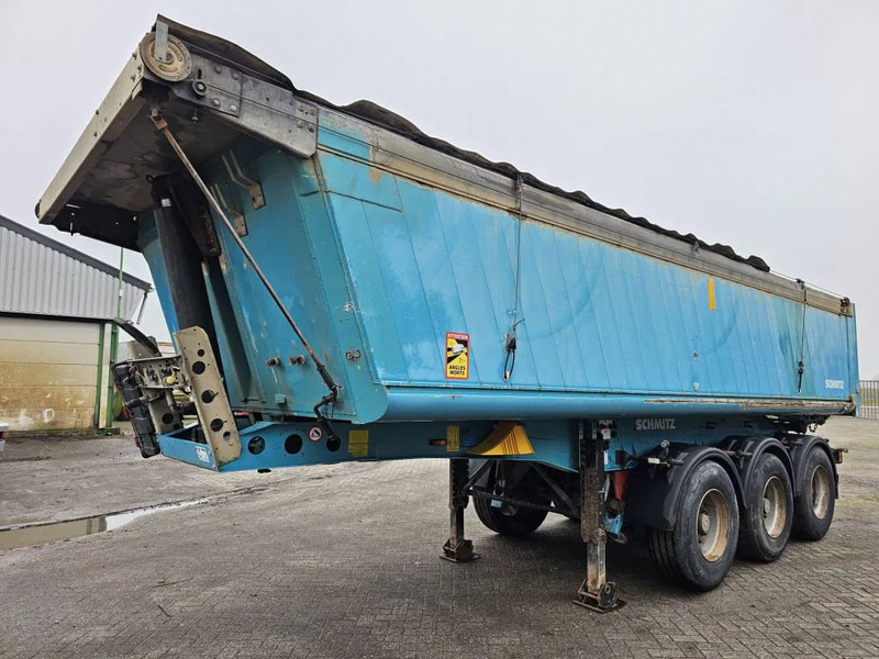 Schmitz Cargobull Steel chassis / Alu Bucket - Semi-reboque basculante: foto 1 Schmitz Cargobull Steel chassis / Alu Bucket - Semi-reboque basculante: foto 1
