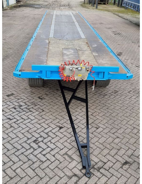 Van Hool 13.60 M LONG - 1 M HIGH - SUPER SINGLE TIRES - DRUM BRAKES - Reboque plataforma/ Caixa aberta: foto 2 Van Hool 13.60 M LONG - 1 M HIGH - SUPER SINGLE TIRES - DRUM BRAKES - Reboque plataforma/ Caixa aberta: foto 2