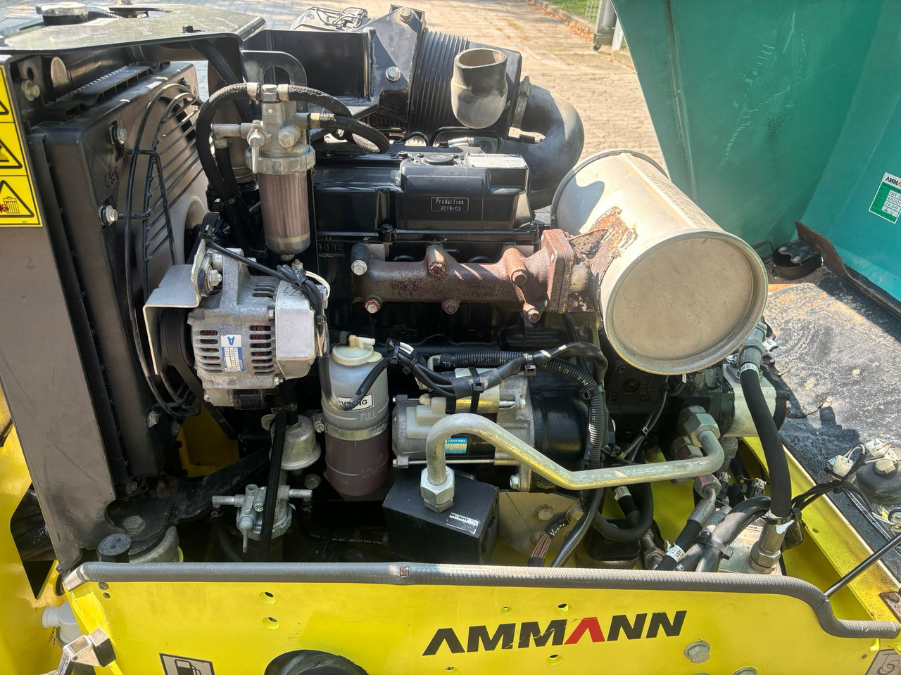 Compactador pequeno de asfalto AMMANN ARX 12: foto 7