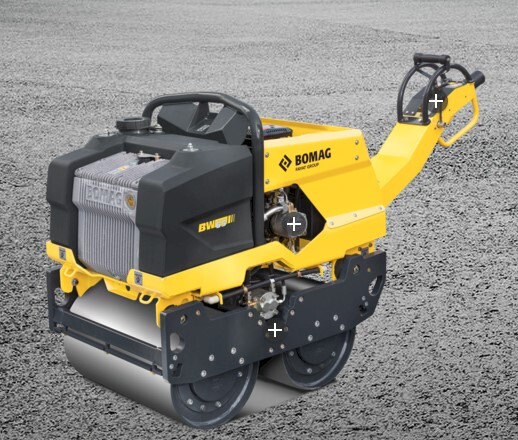 BOMAG BW 65 D - Placas vibratórias: foto 1 BOMAG BW 65 D - Placas vibratórias: foto 1