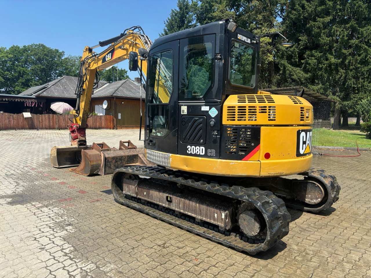 CATERPILLAR 308 D - Mini escavadeira: foto 5 CATERPILLAR 308 D - Mini escavadeira: foto 5