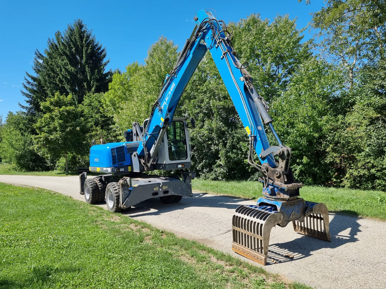 FUCHS MHL 250 - Escavadeira de rodas: foto 4 FUCHS MHL 250 - Escavadeira de rodas: foto 4