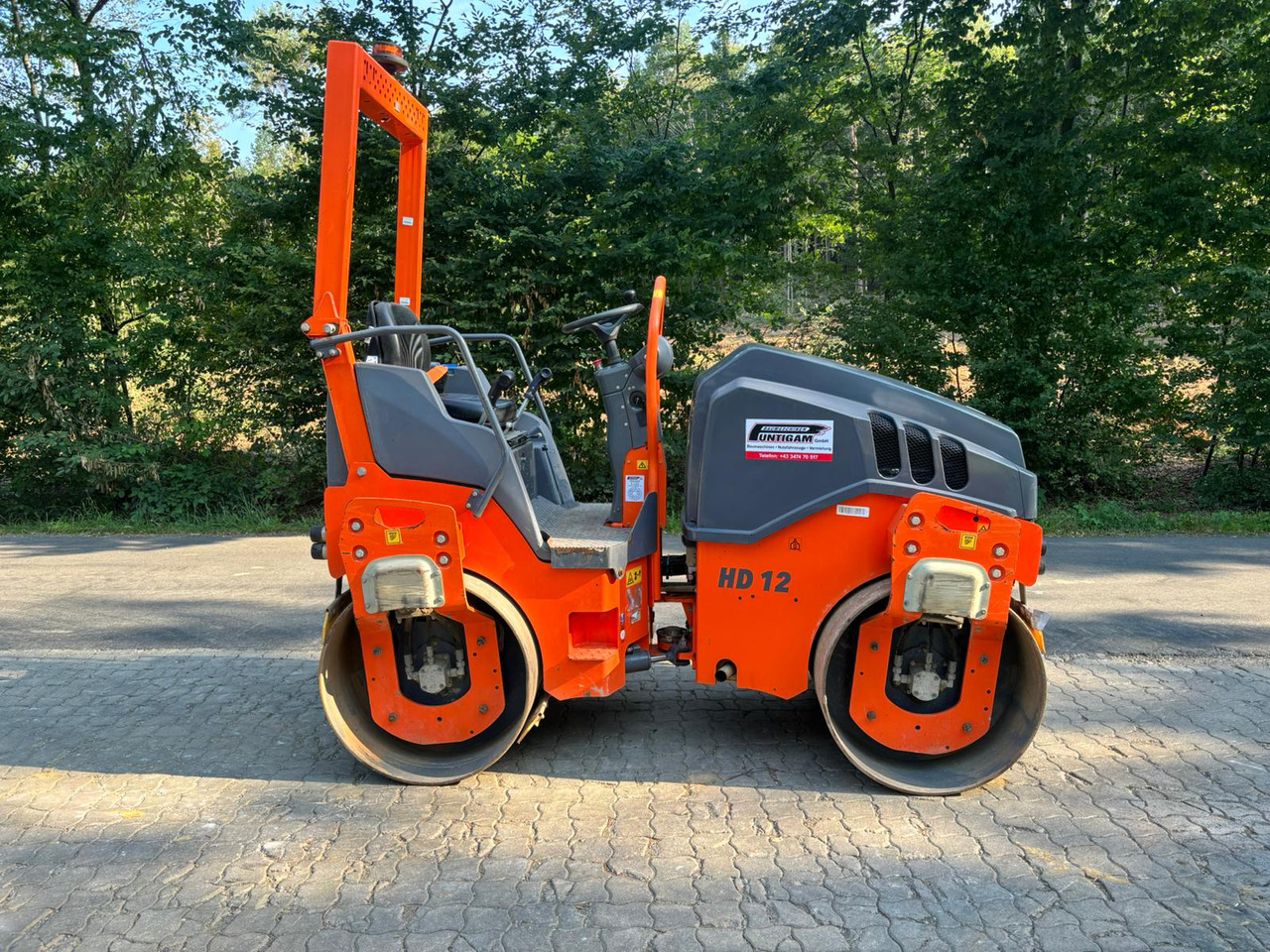 Hamm HD 12 VV - Compactador pequeno de asfalto: foto 2 Hamm HD 12 VV - Compactador pequeno de asfalto: foto 2