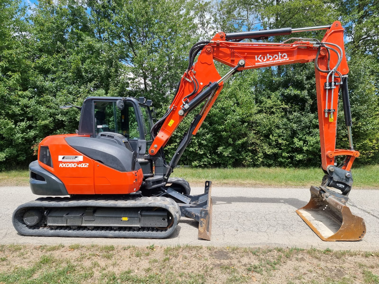 KUBOTA KX 080-4a2 - Mini escavadeira: foto 2 KUBOTA KX 080-4a2 - Mini escavadeira: foto 2