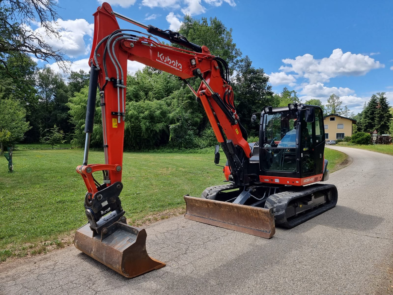 KUBOTA KX 080-4a2 - Mini escavadeira: foto 3 KUBOTA KX 080-4a2 - Mini escavadeira: foto 3