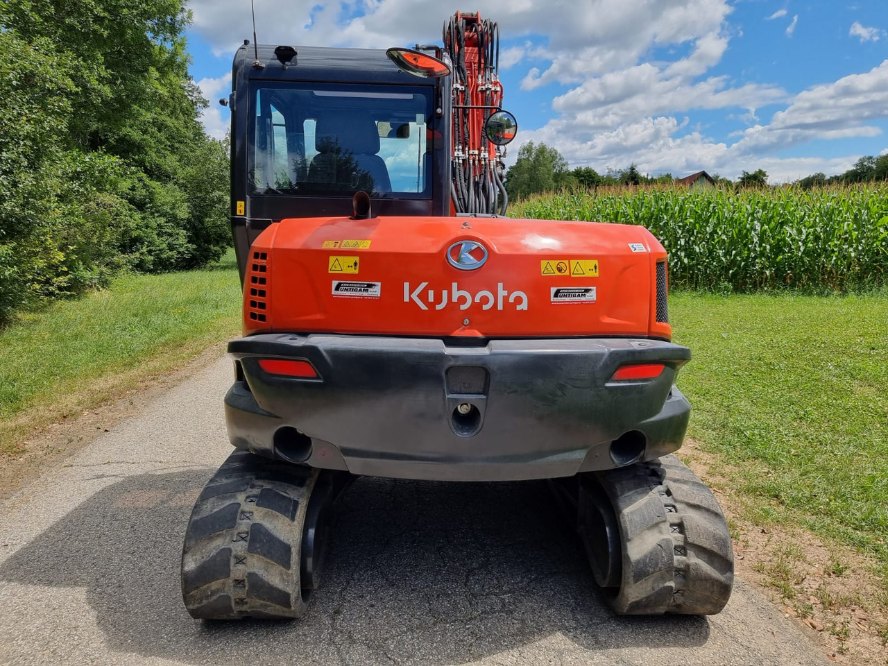 KUBOTA KX 080-4a2 - Mini escavadeira: foto 5 KUBOTA KX 080-4a2 - Mini escavadeira: foto 5