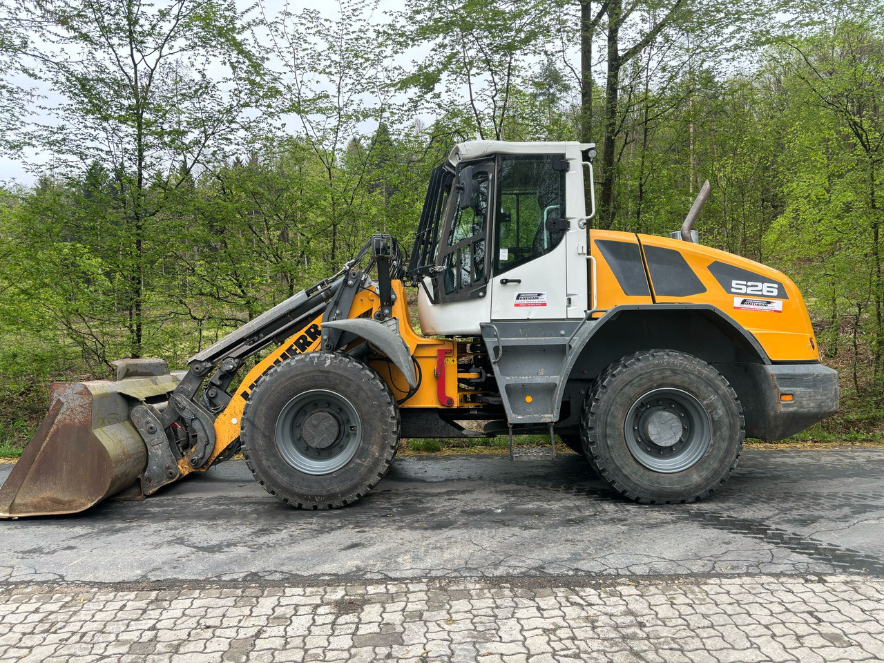 LIEBHERR L 526 - Pá carregadora de rodas: foto 1 LIEBHERR L 526 - Pá carregadora de rodas: foto 1