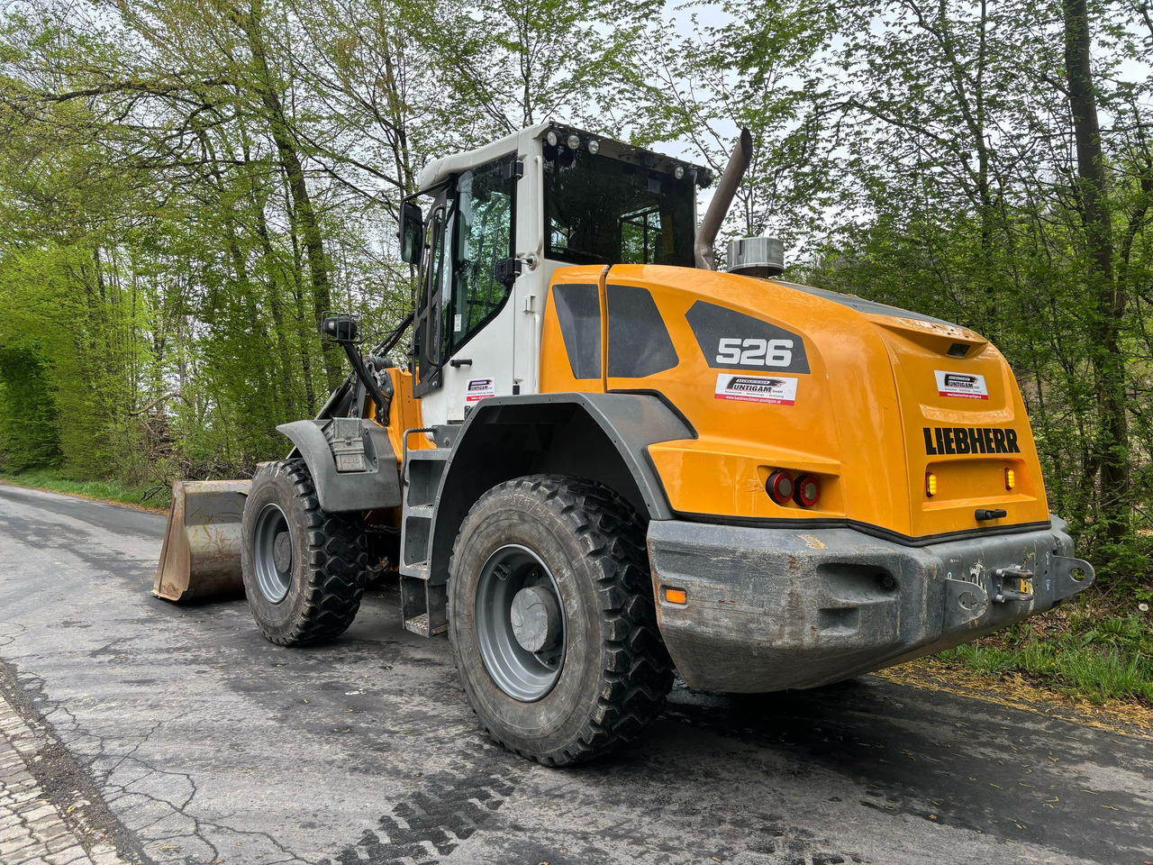LIEBHERR L 526 - Pá carregadora de rodas: foto 5 LIEBHERR L 526 - Pá carregadora de rodas: foto 5