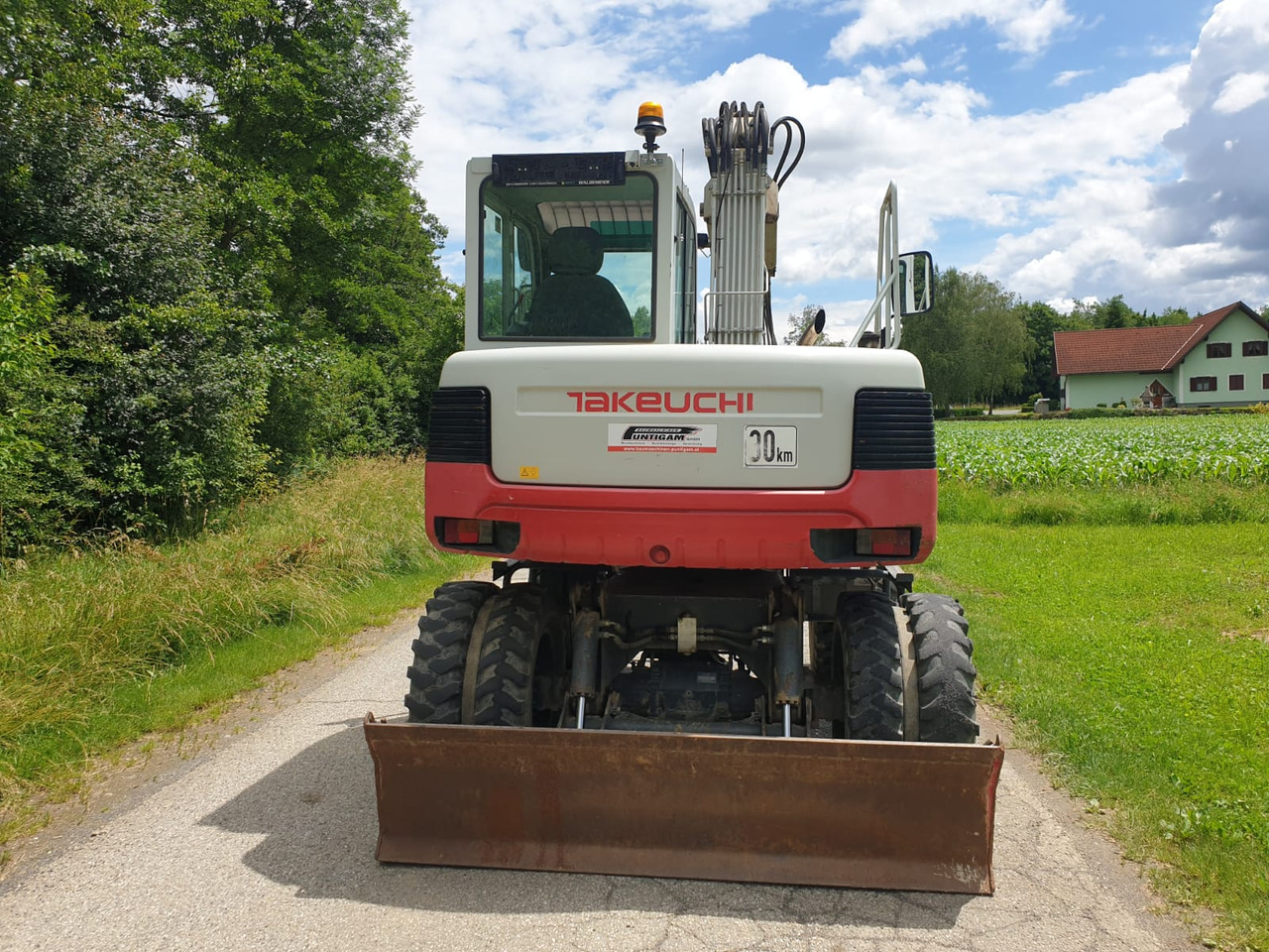 Escavadeira de rodas TAKEUCHI TB 175W: foto 6